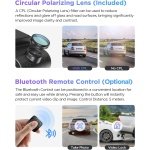 VIOFO A229 Pro 4K 3CH Dash Cam HDR for Front & Rear & Inside with STARVIS 2 - Image 8
