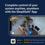 SimpliSafe 9 Piece Wireless Home Security System w/HD Camera - Optional 24/7 - Image 8