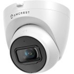 Amcrest 5MP Turret POE Camera, UltraHD Outdoor IP Camera POE with Mic/Audio