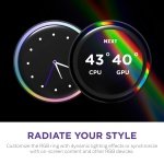 NZXT Kraken Elite 360 RGB - 360mm AIO CPU Cooler, LCD - Black - Image 6