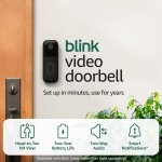 Blink Video Doorbell – Head-to-toe HD view, two-year battery life, and simple