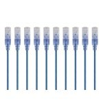 Monoprice Cat6A Ethernet Patch Cable - Snagless RJ45, 550Mhz, 10G, UTP, Pure