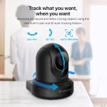 Amcrest 4MP ProHD Indoor WiFi, Security IP Camera with Pan/Tilt, Two-Way Audio - Image 3