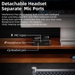 SMSL Nano ONE Pro External Sound Card, Hi-Fi DSP Chip,Virtual 7.1 Surround Sound - Image 6