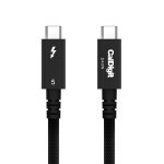 CalDigit Thunderbolt 5 Pro Braided Cable - 120Gbps 240W Power Delivery