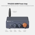 Fosi Audio BT20A Pro Bluetooth 5.0 Amplifier, 300W x2 Wireless Amp - Image 3