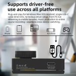 SMSL Nano ONE Pro External Sound Card, Hi-Fi DSP Chip,Virtual 7.1 Surround Sound - Image 3