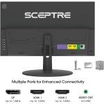 Sceptre New 22-Inch Gaming Monitor, FHD 1080p, Up to 144Hz, HDMI, DisplayPort - Image 4