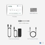 Plugable 5-in-1 Thunderbolt 4 Hub,Single 8K or Dual 4K Display, 4K HDMI Adapter - Image 7