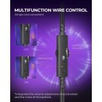 havit H2002d Gaming Headsets for PS4,PC, 53MM Drivers Surround Sound PS5 Headset - Image 8