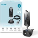 D-Link USB WiFi 6 Adapter AX1800 USB 3.0 Dual Band Long Range MU-MIMO Wireless