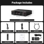 AIYIMA D20 Balanced Audio DAC,Dual ES9039Q2M AK4493S Pure Desktop Decoder - Image 9