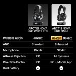 SteelSeries Arctis Nova Pro Omni - Hi-Res Wireless Gaming Headset, 96kHz/24bit - Image 11