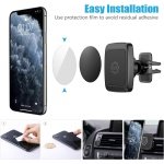 Magnetic Phone Car Mount, [2 Pack] Air Vent Car Phone Mount Holder, Phone Holder - Image 5