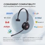 Yealink WH62 Mono Wireless DECT Headset for IP Phone & PC, Teams Certified - Image 8