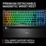 SteelSeries Apex 3 RGB Gaming Keyboard – 10-Zone RGB Illumination - Image 7