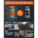 Vantrue N5 4 Channel WiFi 360° All Sides Dash Cam - Image 4
