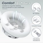 BERIBES Hybrid Active Noise Cancelling Headphones Wireless Over Ear 70Hours - Image 3