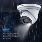 Amcrest 5MP AI Turret IP PoE Camera w/ 49ft Nightvision, Security IP Camera - Image 7
