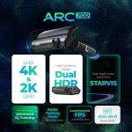 THINKWARE ARC700 Dash Cam 4K Front and 2K Rear, Dual HDR, Sony STARVIS