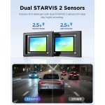 VIOFO A229 Plus Dash Cam Front and Rear, 2K Dual STARVIS 2 Sensors & HDR - Image 3