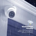 Amcrest 5MP Turret POE Camera, UltraHD Outdoor IP Camera POE with Mic/Audio - Image 6
