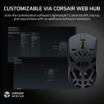 Corsair Sabre v2 PRO Wireless MG FPS Gaming Mouse – Black - Image 9