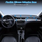 Rectangle Flat Stick On Dashboard Magnetic Car Mount Holder for Cell Phones - Image 5