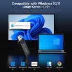 EDUP® Mini USB 3.0 WiFi 6E Adapter for PC, AX3000Mbps, 802.11ax - Image 2
