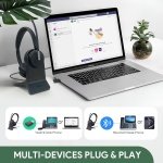 Yealink WH64 Mono Hybrid Wireless Headset with Mic DECT Dongle & Bluetooth - Image 6