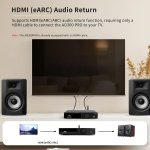SMSL AO300 PRO DAC Amplifier | CS43131 USB/Coax/Opt/RCA Input MQA DAC - Image 4