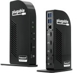 Plugable USB-C Triple Monitor Docking Station: 13-in-1 Laptop Dock