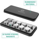 Magnetic Phone Car Mount, Universal Stick On Rectangle Flat Dashboard Magnetic - Image 9