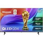 Hisense 40-Inch Class QD4SR Series Hi-QLED FHD Smart Roku TV (40QD4SR, 2026