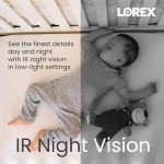 Lorex Classic App | 2K Dual Lens Indoor Pan-Tilt Wi-Fi Security Camera - Image 7