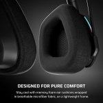 Corsair Void v2 Wireless Bluetooth PC PS5 Switch Gaming Headset – Black - Image 7