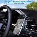 Rectangle Flat Stick On Dashboard Magnetic Car Mount Holder for Cell Phones - Image 7