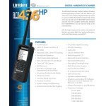 Uniden BCD436HP HomePatrol Series Digital Handheld Scanner. TrunkTracker V - Image 3