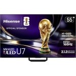 Hisense 55" U7 Mini-LED ULED 4K UHD Best Premium Gaming Google Smart TV
