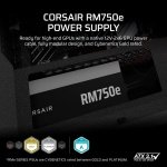 CORSAIR RM750e ATX 3.1 PCIe 5.1 Ready 750W Power Supply - Image 2